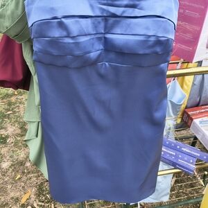 Elegant Blue Mini Dress